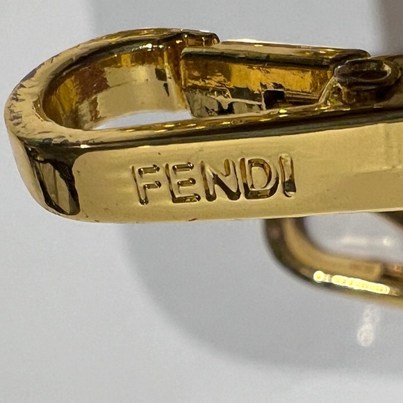 Fendi brown leather chain strap - Picture 4 of 6